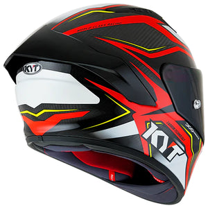 KYT NZ-Race Carbon Stride Red/White