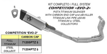 Load image into Gallery viewer, Arrow Competition &quot;EVO-2&quot; PISTA Full Exhaust for 2020+ BMW S1000RR / M1000RR