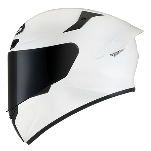 KYT TT Course Solid  White