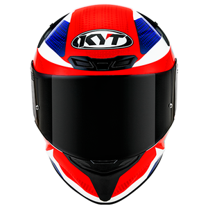 KYT TT Course Gear Blue/Red