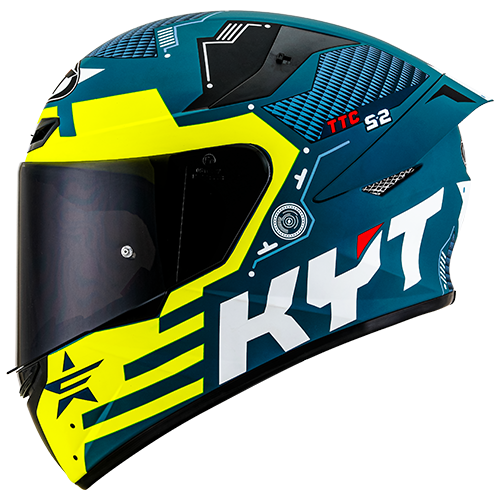 KYT TT Course Fuselage Matte Yellow – Pit Lane Moto