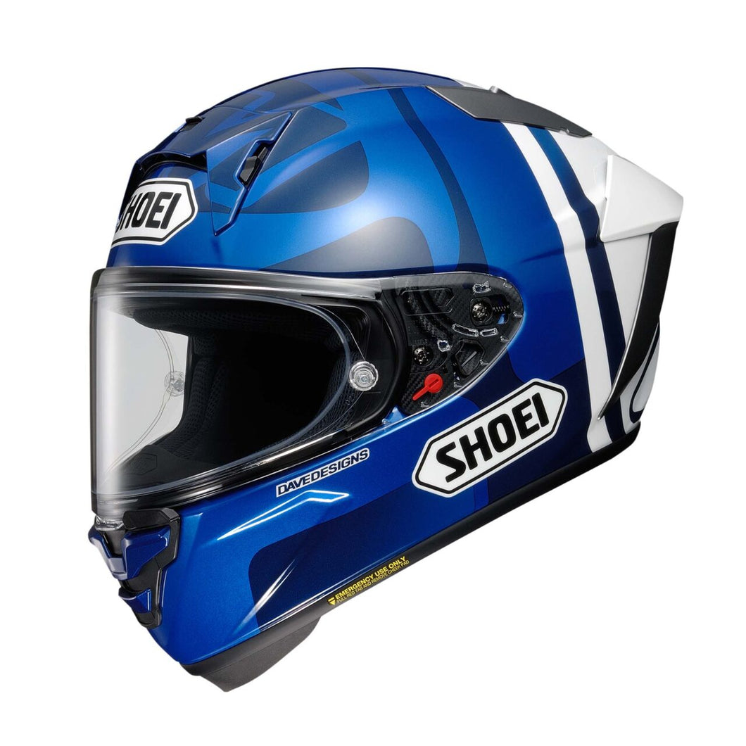 Shoei X-Fifteen Helmet A.Marquez73 V2 TC-2