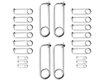 Load image into Gallery viewer, PLM Racing Safety Pins Medium Size - 20 Pack
