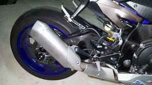 C2R Carbon Fiber Swingarm Covers 2015+ Yamaha R1