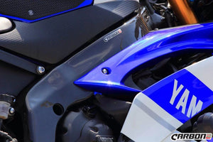 C2R Carbon Fiber Frame Covers 2008+ Yamaha R6