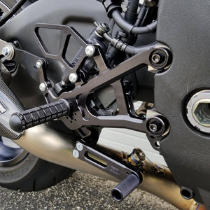 Woodcraft Rearsets - 2017+ Yamaha FZ10 / MT10