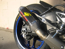 Load image into Gallery viewer, Graves Motorsports 2015+ Yamaha R1 / 2017+ MT-10 Cat Back Slip-On Exhaust Carbon