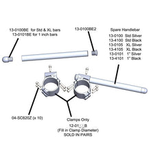 Load image into Gallery viewer, Woodcraft 2015+ Yamaha R1 50MM 3 Piece Split Clip-on Assembly