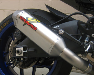 Graves Motorsports 2015+ Yamaha R1 Cat Eliminator Titanium 3/4 Exhaust