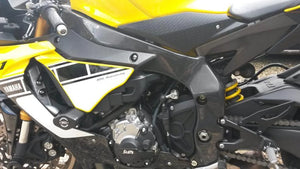 C2R Carbon Fiber Frame Covers 2015+ Yamaha R1