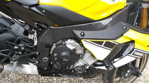 C2R Carbon Fiber Frame Covers 2015+ Yamaha R1