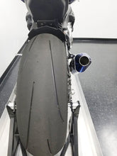 Load image into Gallery viewer, Graves Motorsports 2015+ Yamaha R1 Titanium ElectricK BLUE Cat Eliminator Exhaust Valve Type-R