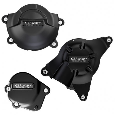 GB Racing Engine Cover Set for 2006-2020 Yamaha R6 - With Stock Covers