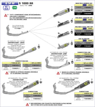 Load image into Gallery viewer, Arrow Race-Tech Competition Full Exhaust for 2020+ BMW S1000RR / M1000RR