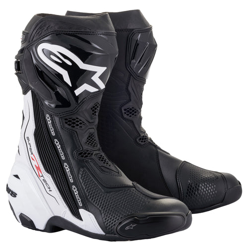 Alpinestars Supertech R Boots - Black/White