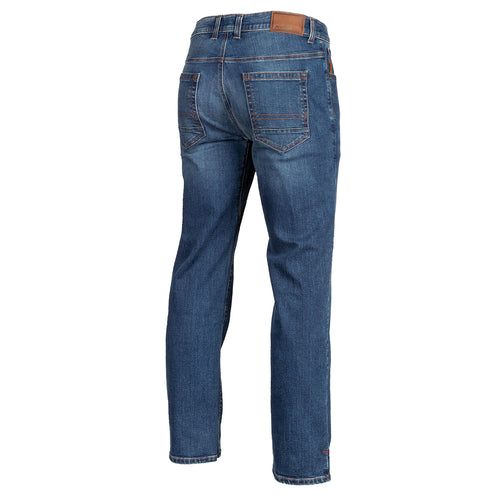 Klim Unlimited Straight Stretch Denim Jean Cobalt