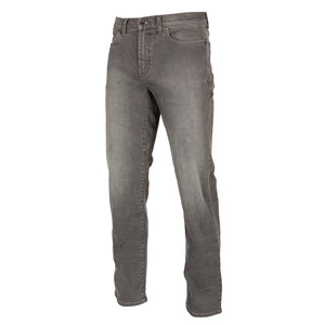 Klim Unlimited Straight Stretch Denim Jean Steel Gray