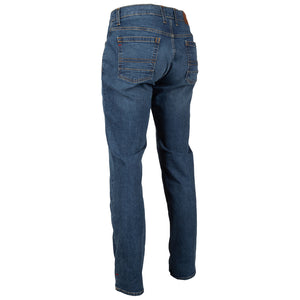 Klim K Forty 3 Tapered Stretch Denim Cobalt
