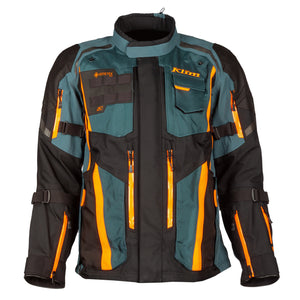 Klim Badlands Pro Jacket Petrol - Strike Orange