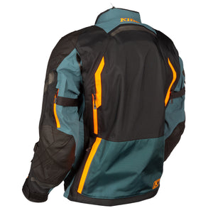 Klim Badlands Pro Jacket Petrol - Strike Orange