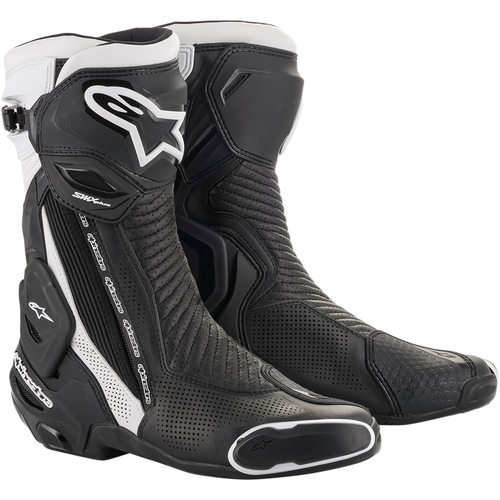 Alpinestars SMX Plus V2 Vented Boots - Black/White