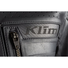 Load image into Gallery viewer, Klim Sixxer Leather Jacket Gunmetal Black