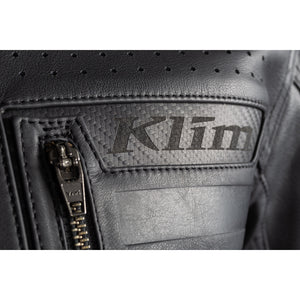 Klim Sixxer Leather Jacket Gunmetal Black