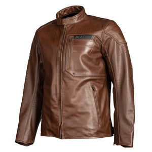 Klim Sixxer Leather Jacket Sinna Brown