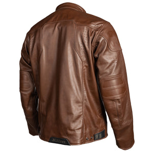 Klim Sixxer Leather Jacket Sinna Brown