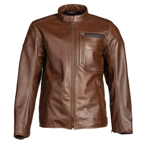 Klim Sixxer Leather Jacket Sinna Brown