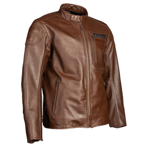 Klim Sixxer Leather Jacket Sinna Brown