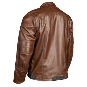 Klim Sixxer Leather Jacket Sinna Brown