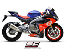 Load image into Gallery viewer, SC-Project SC1-R &quot;Stainless Steel&quot; Full Exhaust for Aprilia RS 660