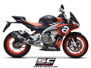 SC-Project SC1-R "Stainless Steel" Full Exhaust for Aprilia RS 660