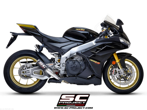 SC-Project CR-T EXHAUST (Low Mount) 2021+ Aprilia RSV4 / Tuono V4