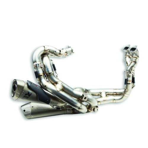 Akrapovic Full Titanium Exhaust System for 2022-2024 Ducati V4 / S / R / SP