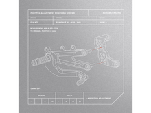 Load image into Gallery viewer, Bonamici Rearsets 2018+ Ducati V4