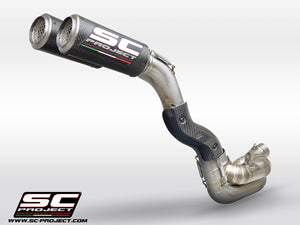 SC-Project CR-T Dual Exhaust for Ducati V4 Streetfighter