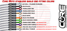 Load image into Gallery viewer, Core Moto YAMAHA R1 / R1M / R1S 2015-2020 ABS FRONT REPLACEMENT BRAKE LINE KIT (3 LINES)