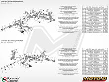 Load image into Gallery viewer, Bonamici Rearsets 2018+ Ducati V4