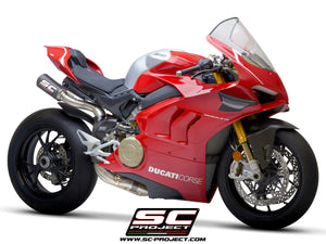 SC-Project WSBK CR-T Full Exhaust for 2018+ Ducati V4 / V4S / V4R