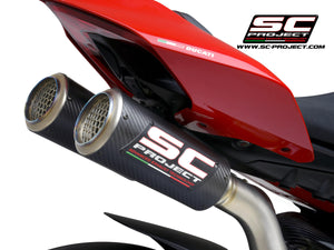 SC-Project CR-T Dual Exhaust for 2018+ Ducati V4 / V4S / V4R