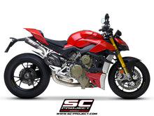 Load image into Gallery viewer, SC-Project CR-T Dual Exhaust for Ducati V4 Streetfighter
