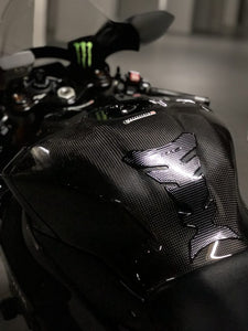 C2R Carbon Fiber Full Tank Cover 2015+ Yamaha R1