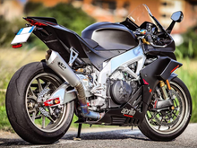 Load image into Gallery viewer, Spark 2021+ Aprilia RSV4 &quot;Konix&quot; Titanium Semi-Full Exhaust System