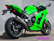 Load image into Gallery viewer, Spark 2021+ Kawasaki ZX-10R &quot;Konix&quot; Titanium Semi-Full Exhaust System