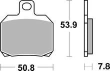 Load image into Gallery viewer, SBS Carbon Tech 730 RQ - Rear Brake Pads