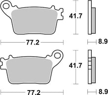 Load image into Gallery viewer, SBS Carbon Tech 834 RQ - Rear Brake Pads