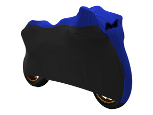 MOTO-D Motorcycle Cover for Sportbikes (Indoor / Outdoor) Blue