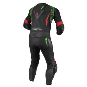 RS Taichi - GP-WRX R307 RACING SUIT BLACK/GREEN NXL307 LIMITED EDITION